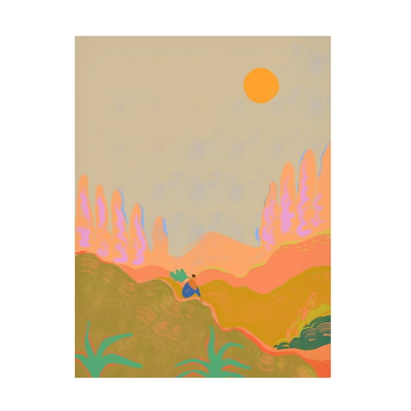 Trademark Fine Art Arty Guava Wide Open Spaces Canvas Wall Art