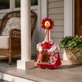 thumbnail image 4 of AZXY Porch Goose Outfit, Fits 23 Inch Porch Goose Statue, Goose Costume Dress, Goose Clothes for Cement Plastic Goose, Goose Clothing, Outdoor Sculpture Decor for Yard Patio Front Porch Garden, 4 of 8
