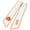 C, variant on Fall Wreath Sash, Pumpkin Embroidery Linen Ribbon with Orange Scalloped Edge, Rustic Front Door Wreath Bow Decor for Thanksgiving Halloween Harvest Farmhouse Porch Home