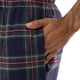 thumbnail image 5 of Pijama IZOD para Hombre con Camiseta Henley y Pantalones de Franela Rojo XL, 5 of 6