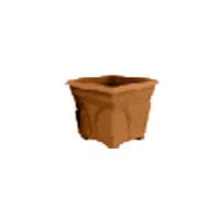Southern Patio DP1510TC Dynamic Design Medallion Contemporary, Square, Sturdy Deck Planter... by Att Southern Inc