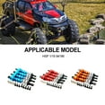 thumbnail image 3 of Bewildely Perno de bola fuerte de aleación de aluminio 1/10 para FS 53633 51805 51806 53625 53632 pieza de coche RC accesorios de coche piezas Kits de construcción modelo Azul, 3 of 6