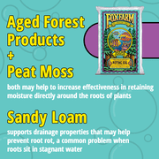 FoxFarm Ocean Forest Potting Soil for Container Garden, 12qt (Pack of 2) - Light, Aerated Texture with Fish Meal, Crab Meal, Earthworm Castings - Houseplant Potting Mix for Seedlings & Plant Starts