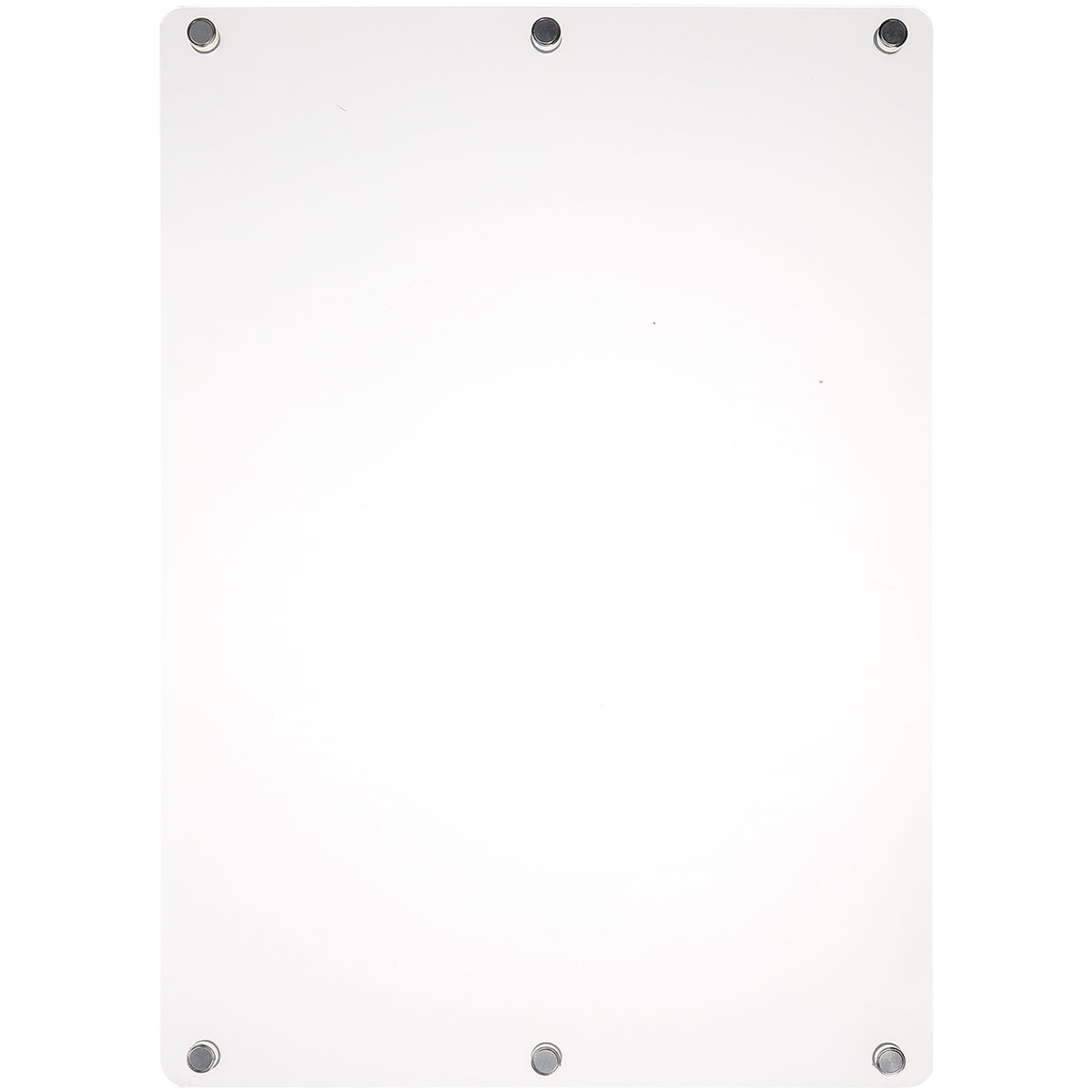 1Pcs Tableau Effaçable à Sec en Acrylique Transparent pour Réfrigérateur avec Calendrier 16.5x11.8 Po