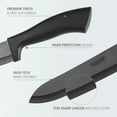 thumbnail image 3 of Hecef Juego de Cuchillos de Cerámica de 3 Piezas con Protectores de Hoja, Cuchillo de Chef para Pelar Verduras y Frutas, 3 of 9