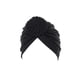 thumbnail image 1 of Minnieouse Turbante tejido nudo estilo étnico musulmán Hijab sombrero Donut cubierta diadema gorras Bonnet decoración del cabello para mujeres Sombreros Negro Minnieouse AP011270-03B, 1 of 6