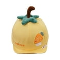 thumbnail image 4 of Baseball cap,Baby Baseball caps 6-12 months 0-6 months,kids little girls Baseball hat boys,infant sun hat ball cap cartoon Breathable,Cute Spring Summer sun Visor Caps soft brim Yellow, 4 of 9