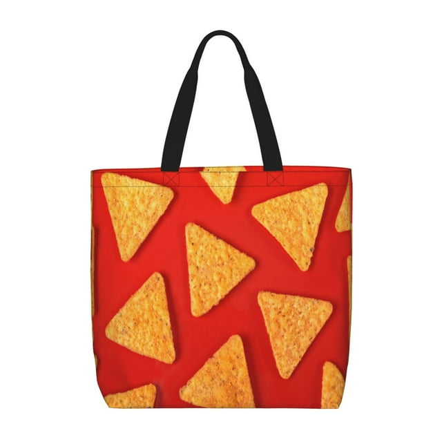 Balery Tortilla chips Bolsa de Mano para Mujeres con Cremallera, Bolsa de Gimnasio con Compartimentos, Bolsa para Laptop, Bolsa para Trabajo