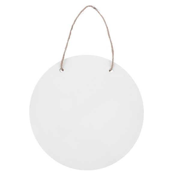 Sublimation Door Pendant Signs Circle Welcome Sign Circle Plaque Sublimation Blank Plaque