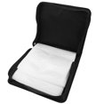 thumbnail image 3 of Sac de Rangement pour CD de 200 Pcs, Sac Grande Capacité, Pochette de Rangement en PU pour CD, Fournitures de CD Mode (Rouge), 3 of 9