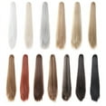 thumbnail image 3 of Claw Clip in Ponytail Extension 20 Inch Long Straight Synthetic Hair Extension for Women Girls, 3 of 10