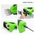 thumbnail image 3 of Cordless Grass Shear & Shrubbery Trimmer, 2 in 1 Handheld 7.2V Rechargeable Grass Trimmer Hedge Shears/Grass Cutter, 3 of 7