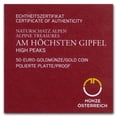 thumbnail image 4 of 2020 Austria Proof Gold €50 Alpine Treasures (High Peaks), 4 of 4
