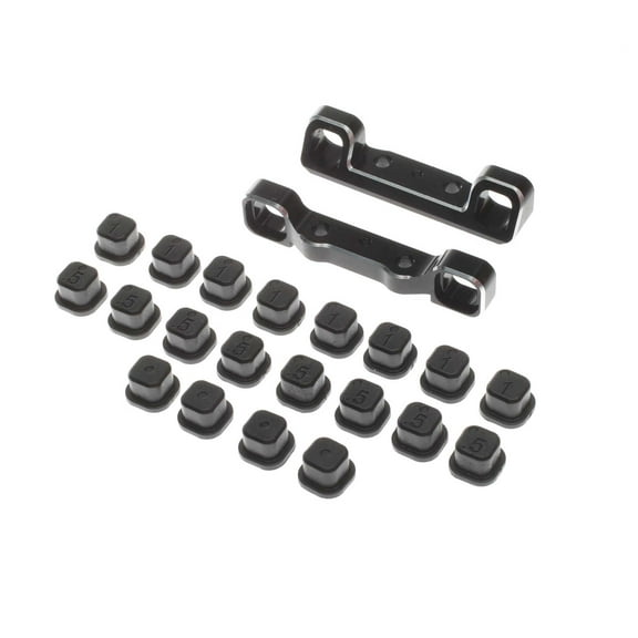 Team Losi Racing Adjustable Pivot Set C & D Black 22 5.0 TLR334062 Electric Car/Truck Option Parts
