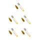 thumbnail image 1 of Wosthever Tijeras para tela en forma de U, portátiles, ligeras, útiles, prácticas, DIY, creativas, para el hogar, tijeras multicolores, tijera Amarillo 5Conjunto, 1 of 6