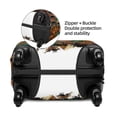 thumbnail image 4 of Balery Luggage Cover Happy Fall Y'All Print Suitcase Covers for Luggage Elastic Washable Suitcase Protector Fits 18-32 Inch Luggage-Medium, 4 of 9