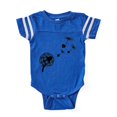 thumbnail image 1 of CafePress - Dandelion Love_Bl2 - Cute Infant Baby Football Bodysuit, 1 of 1