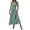 Light Green, variant on HXWCHs Slip Dress Women's Elegant V Neck Flowy Maxi Dress with Ruffles for Casual Boho Style Daily Wear Light Green L
