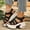 Black, variant on KEVCHE Womens Wedge Heel Closed Toe Hollow Cushion Platform Sandals with Velcro, Breathable Hollow Out Wedge Sandals, Adjustable Walking Shoes for Women