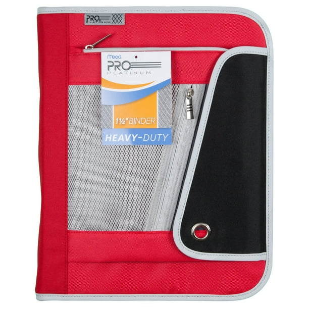 Mead PRO Platinum 1.5 inch Zip Binder