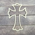 thumbnail image 2 of 4" Border Decorative Wall Cross #62, Unfinished Wood Art Shape by Wooden Craft Cutouts, 2 of 2