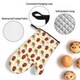 thumbnail image 3 of Cauagu Ladybug And Bee Print Oven Mitts and Pot Holders 4 pcs Set,Extra Thicken Long Kitchen Oven Glove Potholders BBQ Gloves-Oven Mitts and Pot Holders(11 Inch), 3 of 6