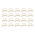 thumbnail image 1 of Unique Bargains Fuel Line Hose Clips, 20 Pack 20mm 65Mn Steel Single Wire Tubing Spring Clamps, 1 of 5