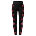thumbnail image 3 of MKLEKYY Leggings deportivos mujer Pantalones de yoga estampados casuales para el día de San Valentín para mujer Leggings, 3 of 3