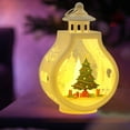 thumbnail image 5 of Christmas Wind Lights Candle Holders - Decorative Small Night Light Ornaments for Home Holiday Decor, Elderly Gifts, and Festive Decoration Props, 5 of 6