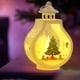 thumbnail image 5 of Portavelas de Navidad con luces de viento | Adornos decorativos de luz nocturna de aleación, diseño de copo de nieve, regalos festivos de vacaciones, decoración de mesa elegante, lámpara de acento, 5 of 6