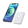 thumbnail image 1 of Blanco Cargador Batería Magnético Inalámbrico 10000mah Para iPhone 12/13/14/15 Series, 1 of 6