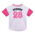 thumbnail image 4 of Disney Minnie Mouse Mesh Soccer Jersey T-Shirt Toddler to Big Kid, 4 of 5