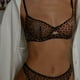 thumbnail image 5 of Ellolace-Conjunto de sujetador sin costuras, lencería Sexy transparente, ropa interior de encaje fino, conjunto de Bilizna elegante, íntimo Bilizna atractivo, 5 of 5