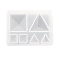 thumbnail image 5 of HOMYL 4xPyramid Shape Pendants Charms Mould Resin Casting for Jewelry Making 4 Pcs, 5 of 8