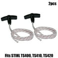 thumbnail image 2 of 2Pc Recoil Starter Handle with 30mm Rope for Stihl Ts400, Ts410, Ts420, 2 of 6