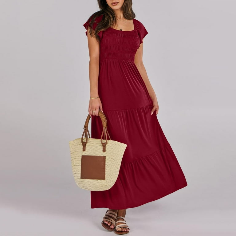 knee length dresses for ladies Prima Jersey Midi Dress (Petite) White / Petite / M main image 1