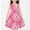 Green, variant on Big Girls Casual Dresses, Sleeveless Crew Neck Floral Print Summer Clothes Green Size 7-8 T