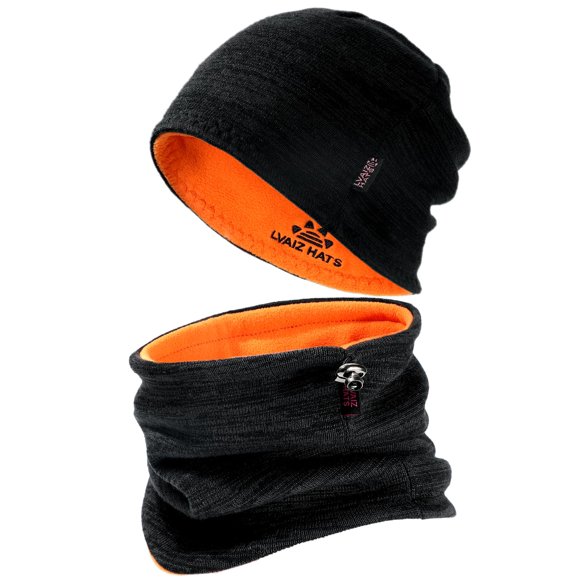 Conjunto de gorro de invierno y bufanda Lvaiz Hats para hombre y mujer