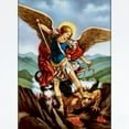 thumbnail image 2 of CafePress - Saint Michael The Archangel Body Suit - Long Sleeve Cotton Baby Bodysuit, 2 of 4
