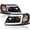 Black Housing Clear lens, variant on Spec-D Tuning Black Projector Headlights w/ LED Light Tube Compatible with 1997-2003 Ford F150, 2004 Ford F150 Heritage, Left + Right Pair Headlamps Assembly
