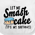 thumbnail image 4 of Inktastic Let Me Smash Cake Its My Birthday Boys Baby Bib, 4 of 4