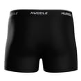 thumbnail image 3 of HUDDLE Calzoncillos Boxer para Hombre, pack de 3 – Mezcla de algodón, cintura con logo, color liso Negro L (Large), 3 of 7