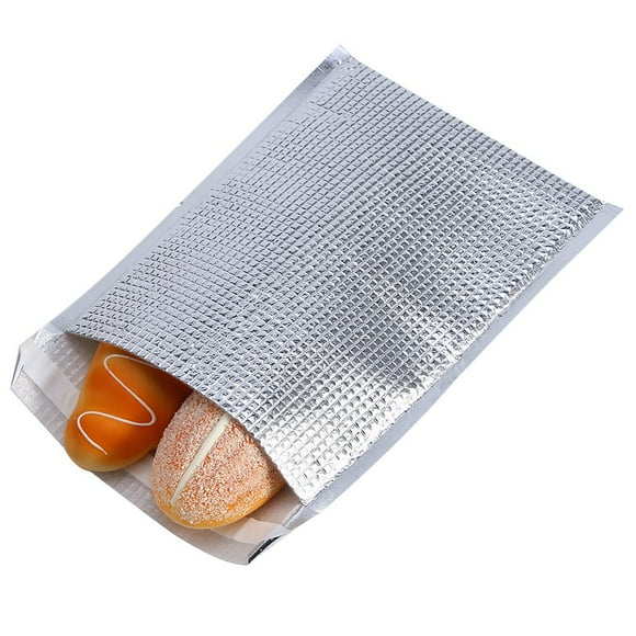 Insulated Bag, 4 Types 10pcs/set Aluminum Foil Insulated Food Bag, Sealing Moisture-proof Mould-proof For Picnic, Lunch