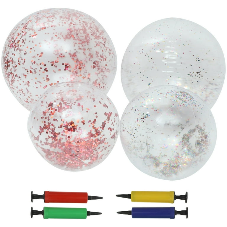 Clear beach sales balls walmart