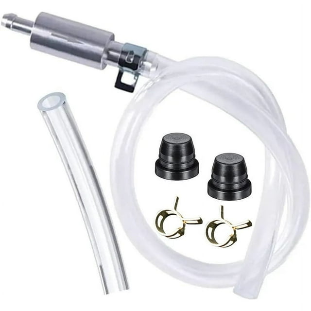 MORESEC under $5 Brake Bleeder HoseMotorcycle Hydraulic Brake Release Tool with One Way Tool, Oil Extraction Vent Pipe for Automotive Maintenance, Easy Connect Rubber Hose for Fluid Change