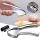 thumbnail image 2 of Stainless Steel Kitchen Garlic Muddler Comfortable Grip Garlic Presser For Kitchen Restaurant, 2 of 5