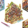 thumbnail image 1 of Kit de pegatinas 3D para bricolaje, terapia de pegatinas, 4 escenas grandes, 1 of 9