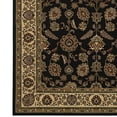 thumbnail image 4 of Style Haven  Annapolis Bordered Traditional Area Rug Red/Black 10' x 12' 7" 10' x 14' Living Room,Bedroom,Dining Room Black, 4 of 4