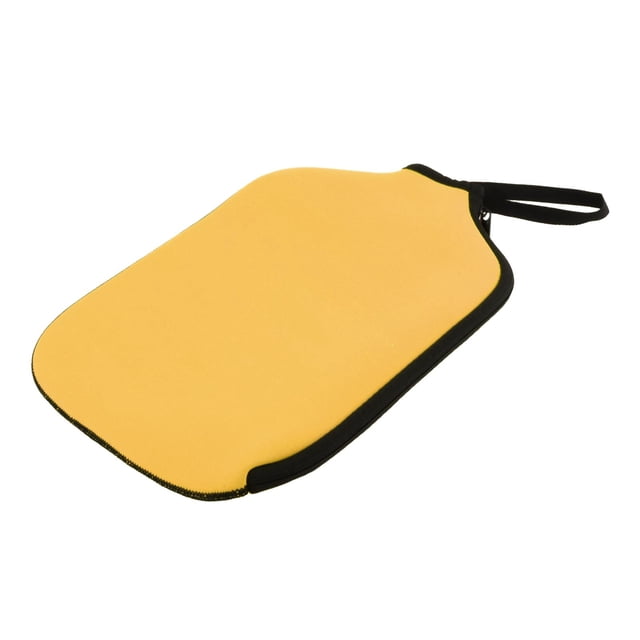 ZLight Neoprene Paddle Cover Dustproof Accessories Case Sports Zipper Racket Sleeve Yellow Yellow 28x20cm