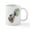 White, variant on CafePress - Wolf Howling Mug - 11 oz Ceramic Mug - Novelty Coffee Tea Cup